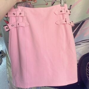 Privy bubblegum pink skirt
